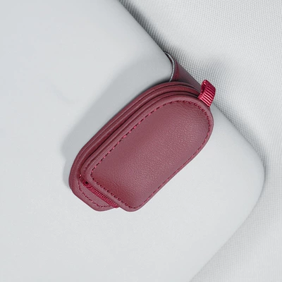to the problem of debris placed – Car Glasses Clip/Bill Clip - 1011-burgundy-glasses-clip