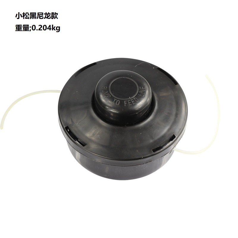 新款 尼龙毛刷割草机凸线轴割草机 2线刀头螺纹线绳锯割草机批发