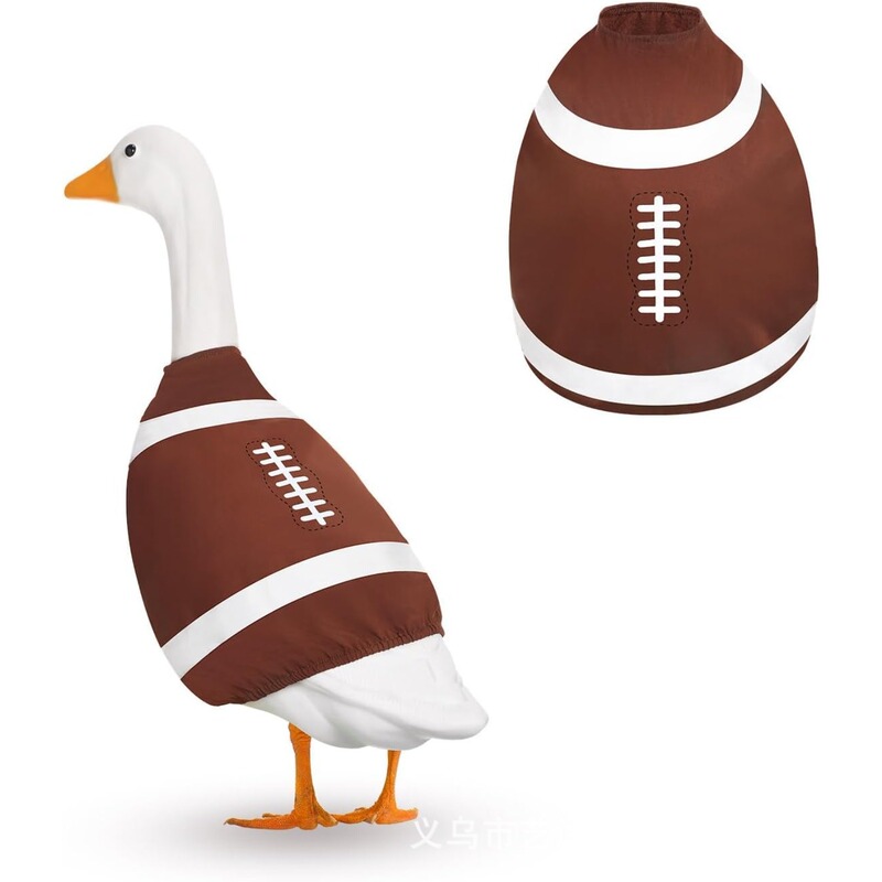 Cross-Border New Model World Cup Rugby Goose Costume Lawn Porch Goose Decoration Outdoor Terrace Yard Lawn Art