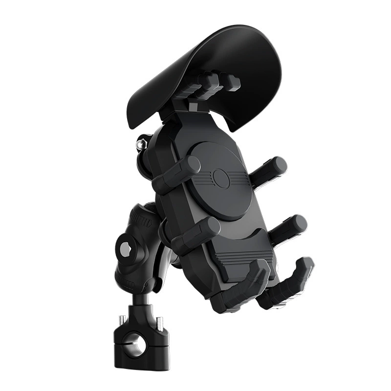 Shock-absorbing phone holder, bike, camera, tubing, steering wheel