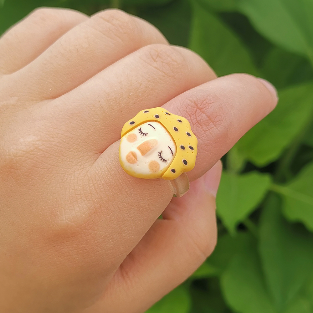 Wholesale Jewelry Cartoon Frog Animal Ring Nihaojewelry display picture 8