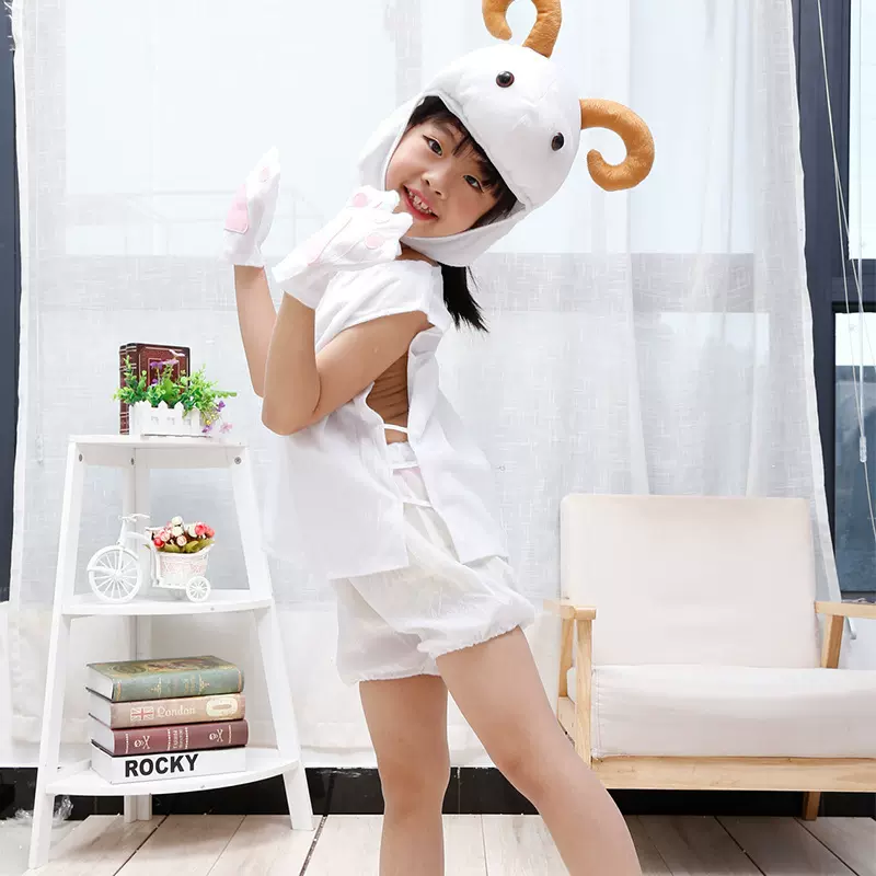 短袖动物服装节日节服饰六一儿童节成人表演服幼儿园舞台演出卡通