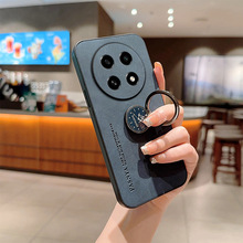 适用OPPOA1PRO手机壳A1羊巴皮A1K高级感A2M支架A8全包防摔保护套