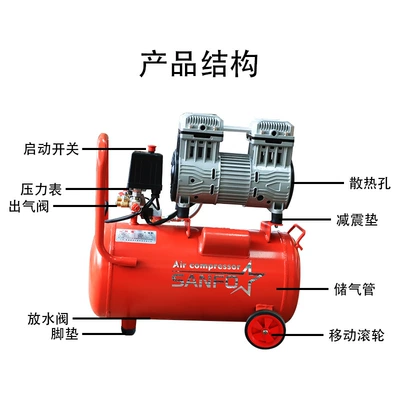 machine special oil-free mute industrial: Hava kompressorları