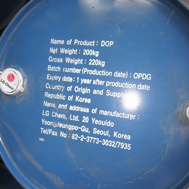 DOP 增塑剂 邻苯二甲酸二辛酯