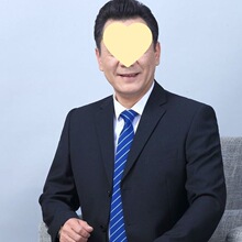 爸爸父亲西装春秋商务休闲西服套装男中老年大码结婚礼服宽松男装