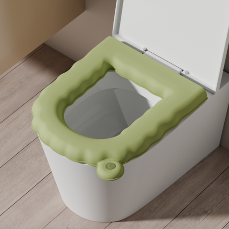 アニメ香薫手持ち式トイレマット防水汎用貼り付け式トイレマット高級感座布団|undefined