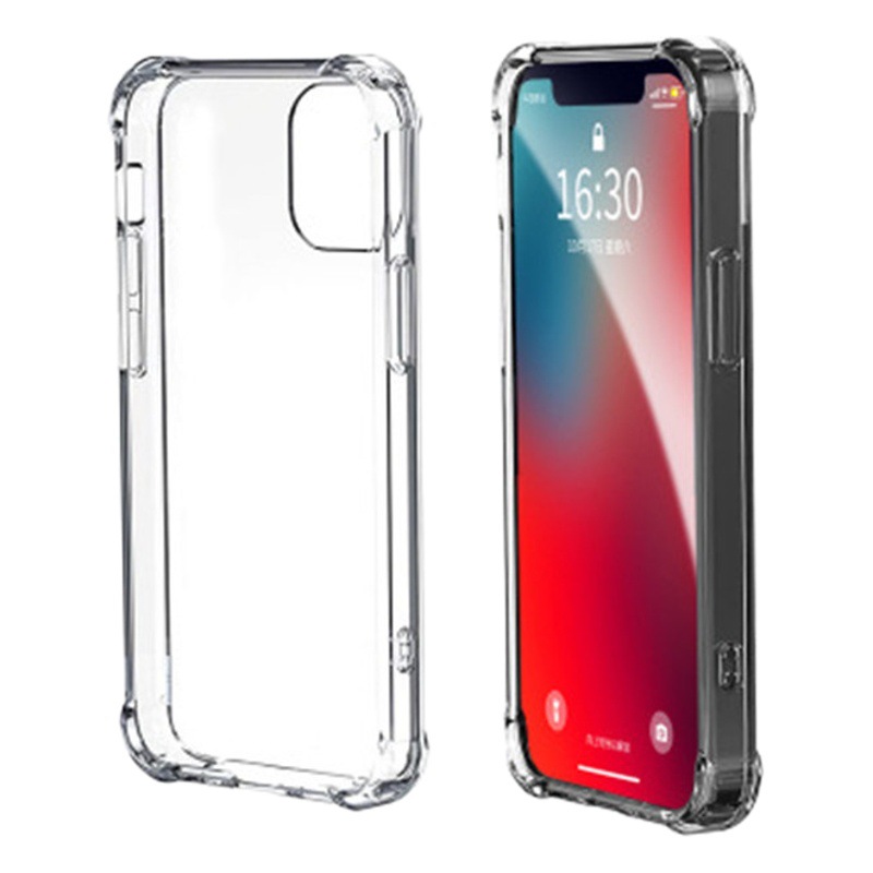 Funda Transparente para iPhone 17 Pro Max, Funda Protectora de TPU con Esquinas Reforzadas y Amortiguación de Impactos para Apple 16 XSMAX
