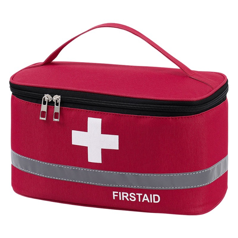 Bolsa de medicina portátil bolsa de viaje al aire libre bolsa de salud caja de medicina de viaje Medicina familiar hogar tela caja de medicina