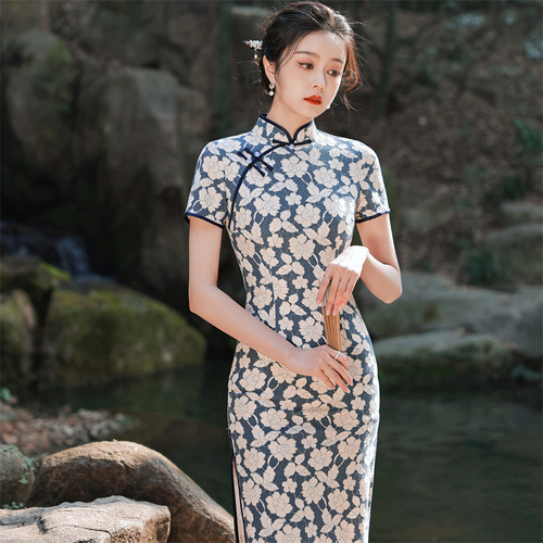 paragraphs Chinese Dress Oriental Qipao For Women improved cheongsam young temperament of wind restoring ancient ways is the young girl dress