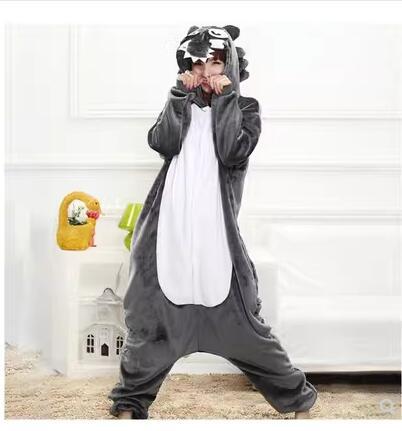 Elfo de mascotas Bao Ke Meng Yibei Azul Elfo de Dibujos Animados de una sola pieza de dibujos animados pijamas estudiante co hombres y mujeres ropa de rendimiento transfronterizo