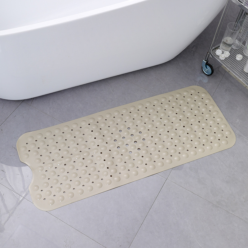 浴室滑り止めマット卸売り吸盤付きバスマットトイレ専用家庭用転倒防止環境保護pvcマット40*100|undefined