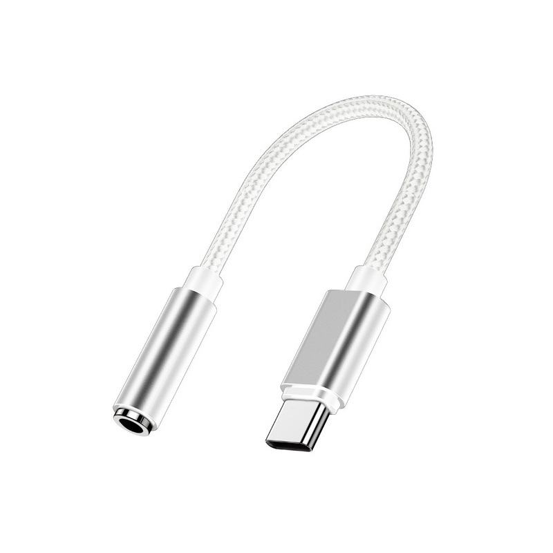 Dacデコーダ音声変換線type c回転3.5イヤホン変換USB-Cデジタル音声変換線|undefined