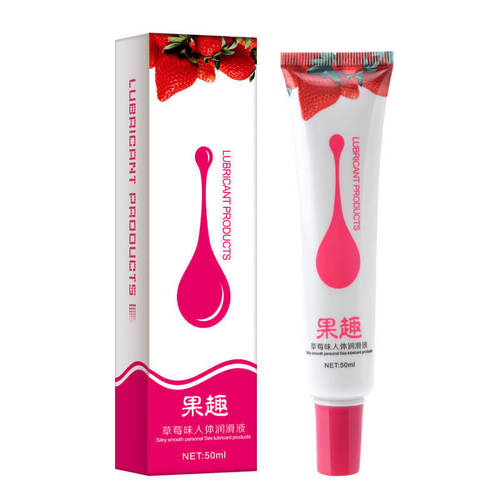 Give love fruit fun human body lubricant, moisturizing fruit flavor oral sex lubricant, couple's room affairs, private part, genital lubricant,