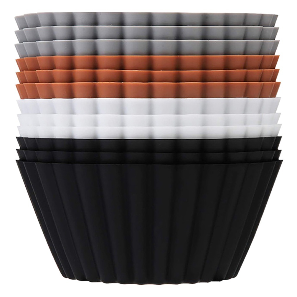 Mafen Cup round cake Cup silicone egg tart mold silicone pudding cake mold diy baking mold