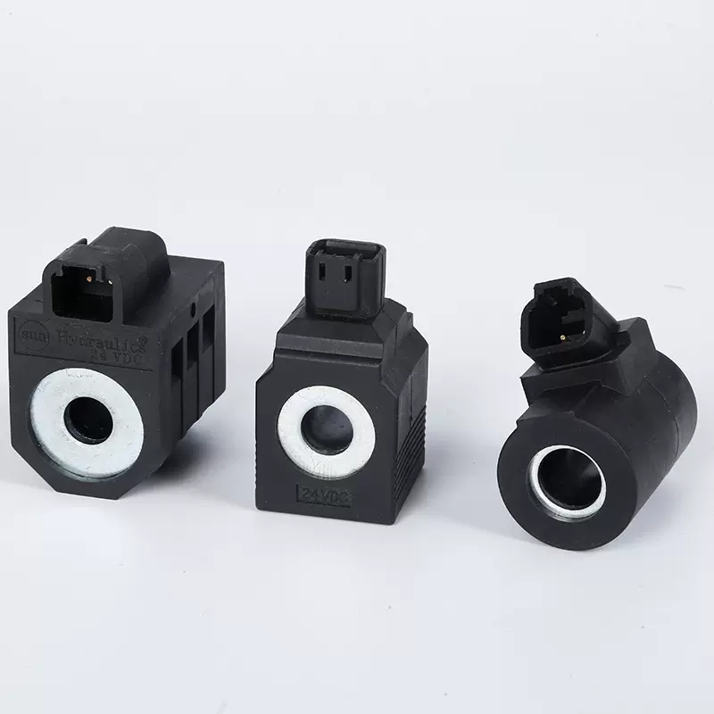 沃迩沃E360B斜角电磁阀 JCB电磁阀线圈 R215-7 R0-5/7熄火器开关