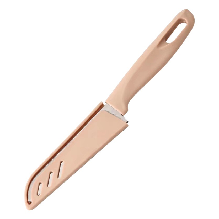 Nordic color kitchen fruit knife stainless steel melon and fruit peeler portable knife fruit cutting knife