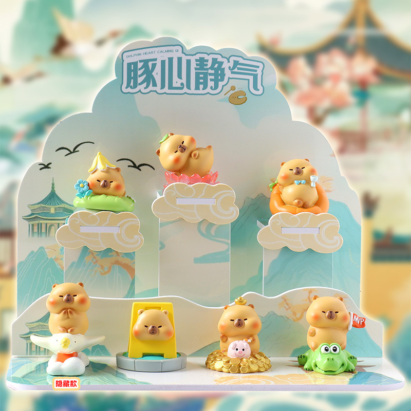 古风创意手办梦幻山海灵狐盲盒潮流玩具装饰手办女生礼物一件代发|undefined
