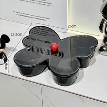 新款蝴蝶干果盘客厅家用茶几水果糖果坚果收纳盒零食摆放轻奢高档