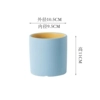 Azure, matte, small