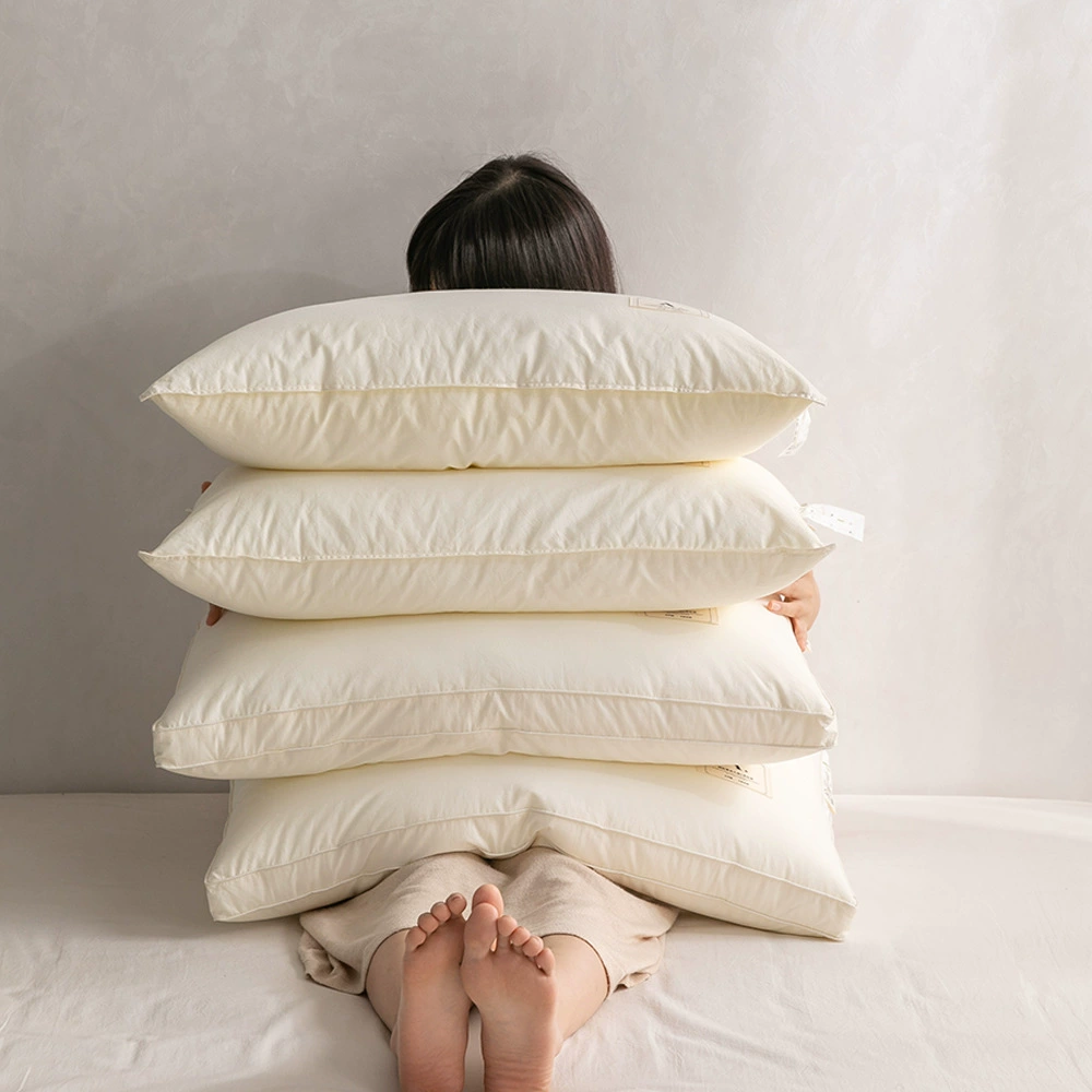 Мудревая японская хорошая хлопчатобумажная подушка для шейного отдела позвоночника Подушки для средней школы Низкая подушка для детей класса А Спальная подушка для матери и ребенка