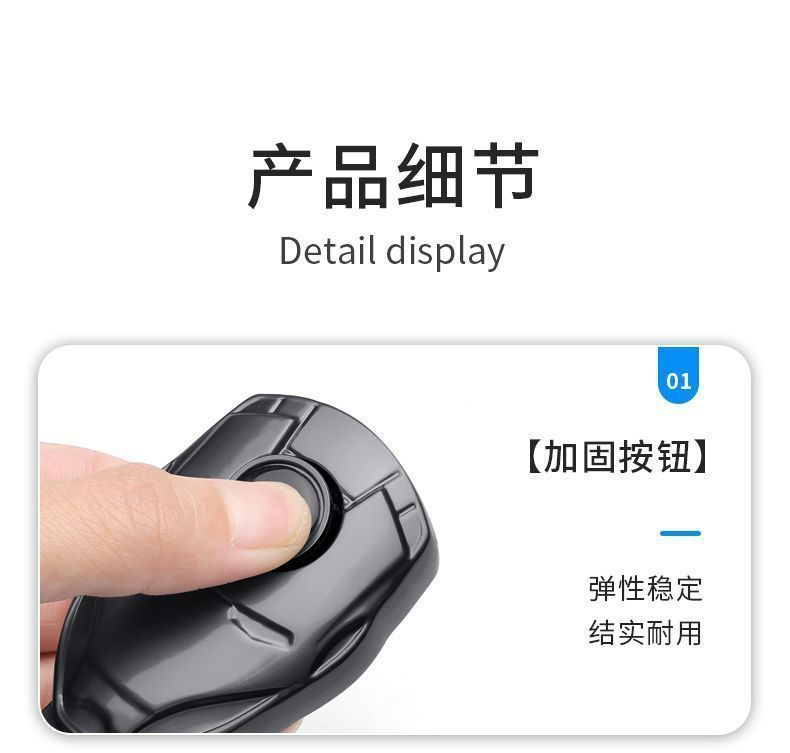 Cross-Border Car Seat Belt Clip Extender Buckle Multifunctional Connector Safety Belt Clip