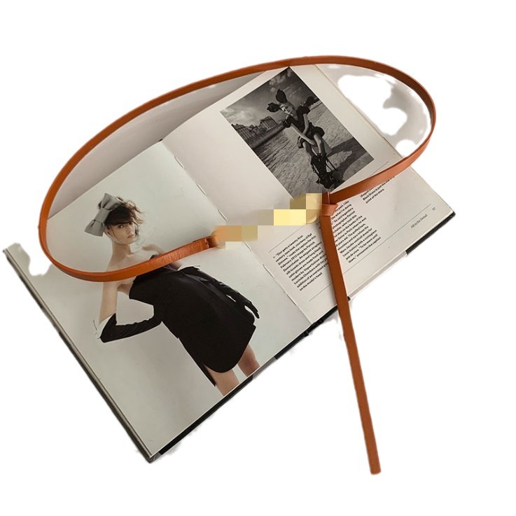 En stock nuevo cinturón de mujer vestido de suéter decorativo anudado cinturón pequeño de moda simple cinturón de mujer de moda Retro