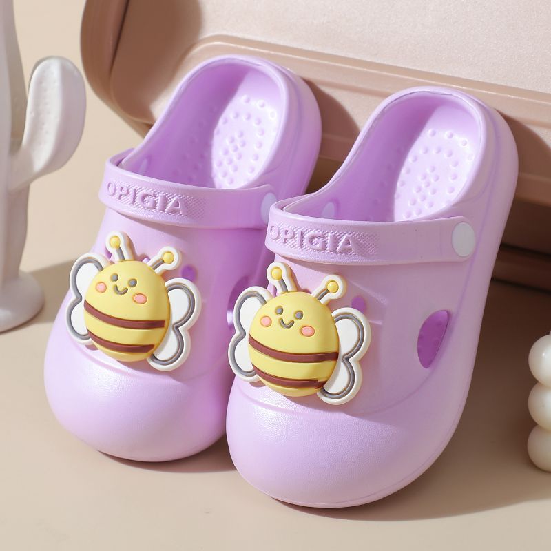 Little Bee-Purple [업그레이드된 EVA, 가볍고 편안하며 미끄럼 방지]
