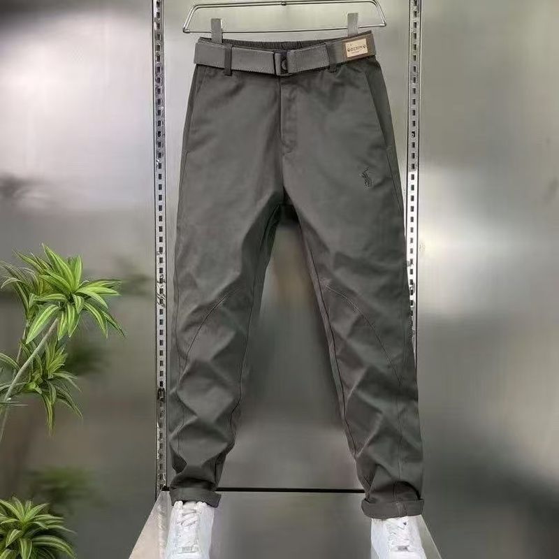2025秋季新款男士休闲工装风慵懒风通勤户外登山弹力百搭男款长裤|undefined