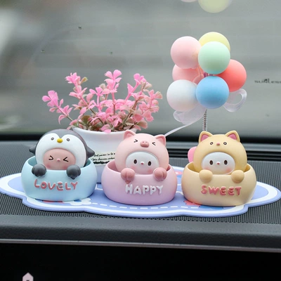 Car ornaments | head animals cute car