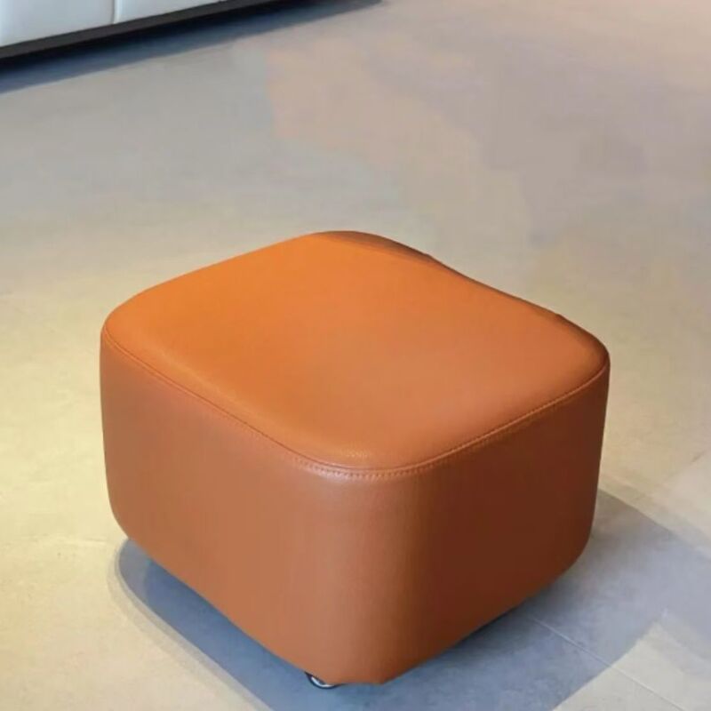 ユニバーサルホイール回転滑車ソファスツールユニバーサル無垢材リビングルーム靴交換背もたれホームサイレントロースツール|undefined