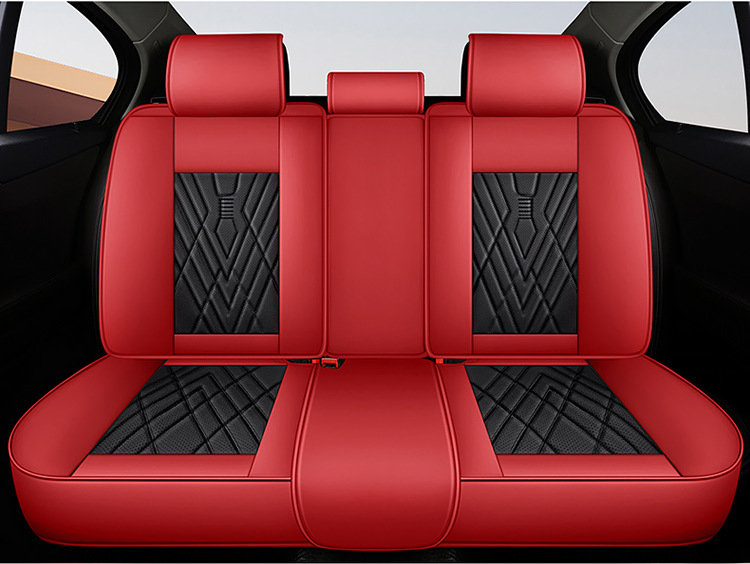 2025 Summer New Nappa Leather All-Season Car Seat Covers Amazon Cross-Border Wholesale Car Seat Cushions