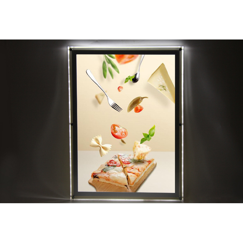 Desktop crystal light box A4A3 wall-mounted led acrylic light box led crystal photo frame high quality factory direct sale Desktop crystal light box A4A3 wall-mounted led acrylic light box led crystal photo frame high quality factory direct sale