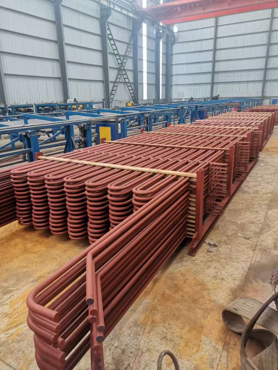 锅炉省煤器水冷壁膜式壁厂家 保证炉墙密封性 减少燃烧室漏风