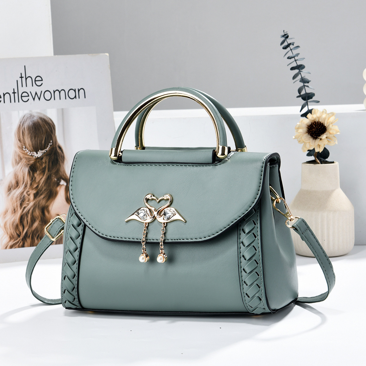 Bolso de moda ocio 2026 nuevo estilo versátil tendencia de hombro de viaje bolso de mujer temperamento de viaje