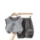 Boys' Summer suit 2025 New Children's Casual Vest Baby Handsome Cool Summer Sleeveless Two-piece Fashionable Set