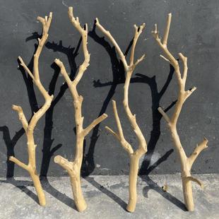 Artistic Dried Branches and Logs, Dead Branches, Tree Trunks, Birdhouse Shapes, Wall-Mounted Coat Racks, Ceiling Branch Decorations