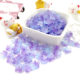 Scattered beads scattered batch glass beads gradient three-dimensional glass beads DIY bracelet accessories head jewelry bracelet material cherry blossom beads