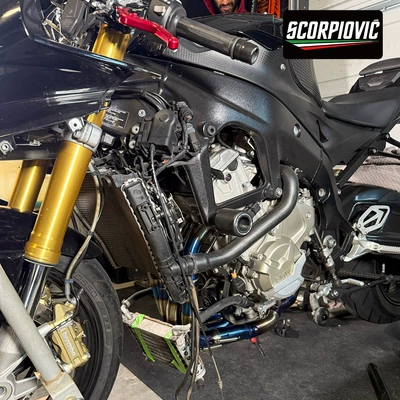Motorcycle exhaust pipe, Exhaust Pipe Stainless Steel Split