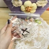 Transparent Cat Claw [Black Butterfly] 7cm