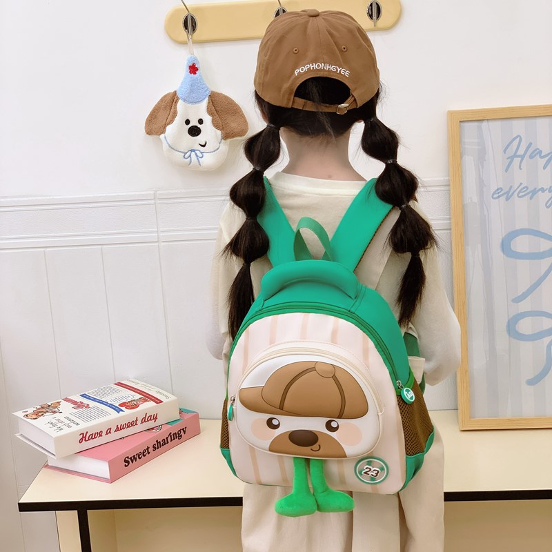 Jardín de infantes, mochila de dibujos animados, lindos osos, mochila para niños y niñas, mochila de viaje para niños ligeros
