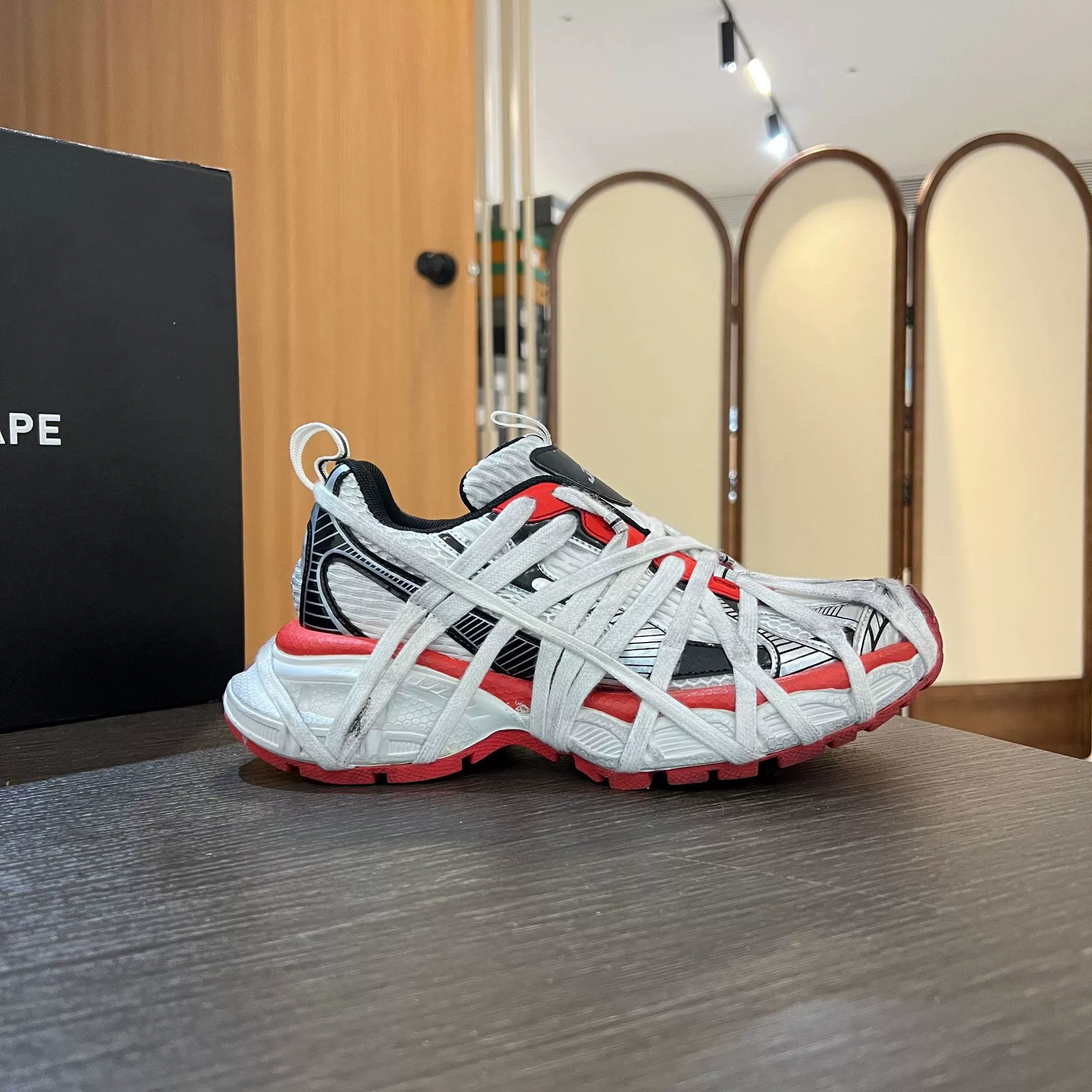 Кроссовки dad shoes (Couple Paris) 3XL Spider-Man — массивная подошва, ретро унисекс
