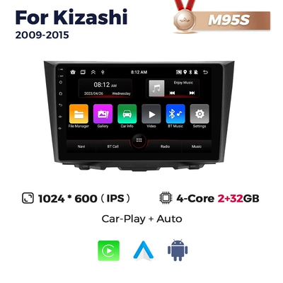 Suitable for Suzuki Kizashi DVD Navigation - m95s-232-quad-core-wifi-version