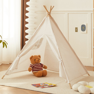 DIY Kidsren's Tent Indoor and Outdoor Game House Spring Outing Kindergarten Hand-Painted Tent Photo Props