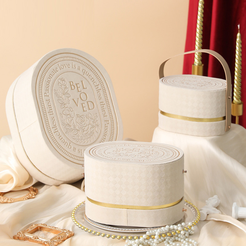Velvet handheld gift box, festive bag, Birthday gift 3