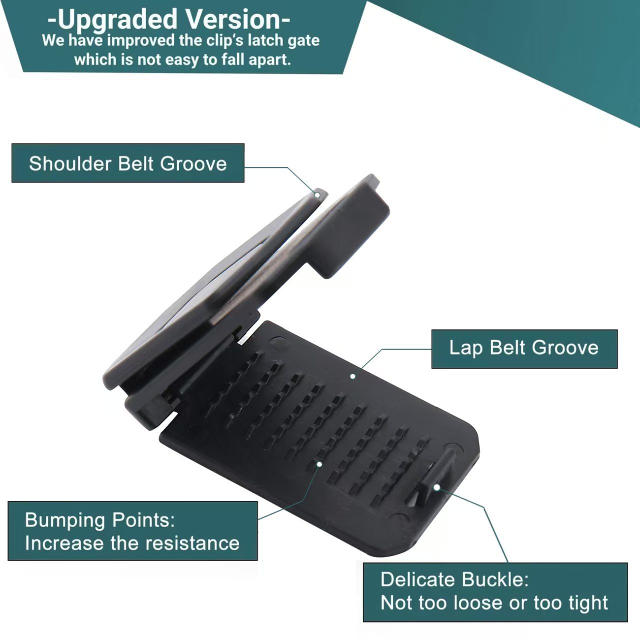 Safety belt adjuster device calibration auto parts protective shoulder neck locking buckle SenBelt Adjuster