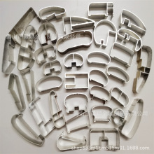 现货扶手面管铝合金楼梯扶手栏杆扶手铝材可以喷涂木纹等表面处理