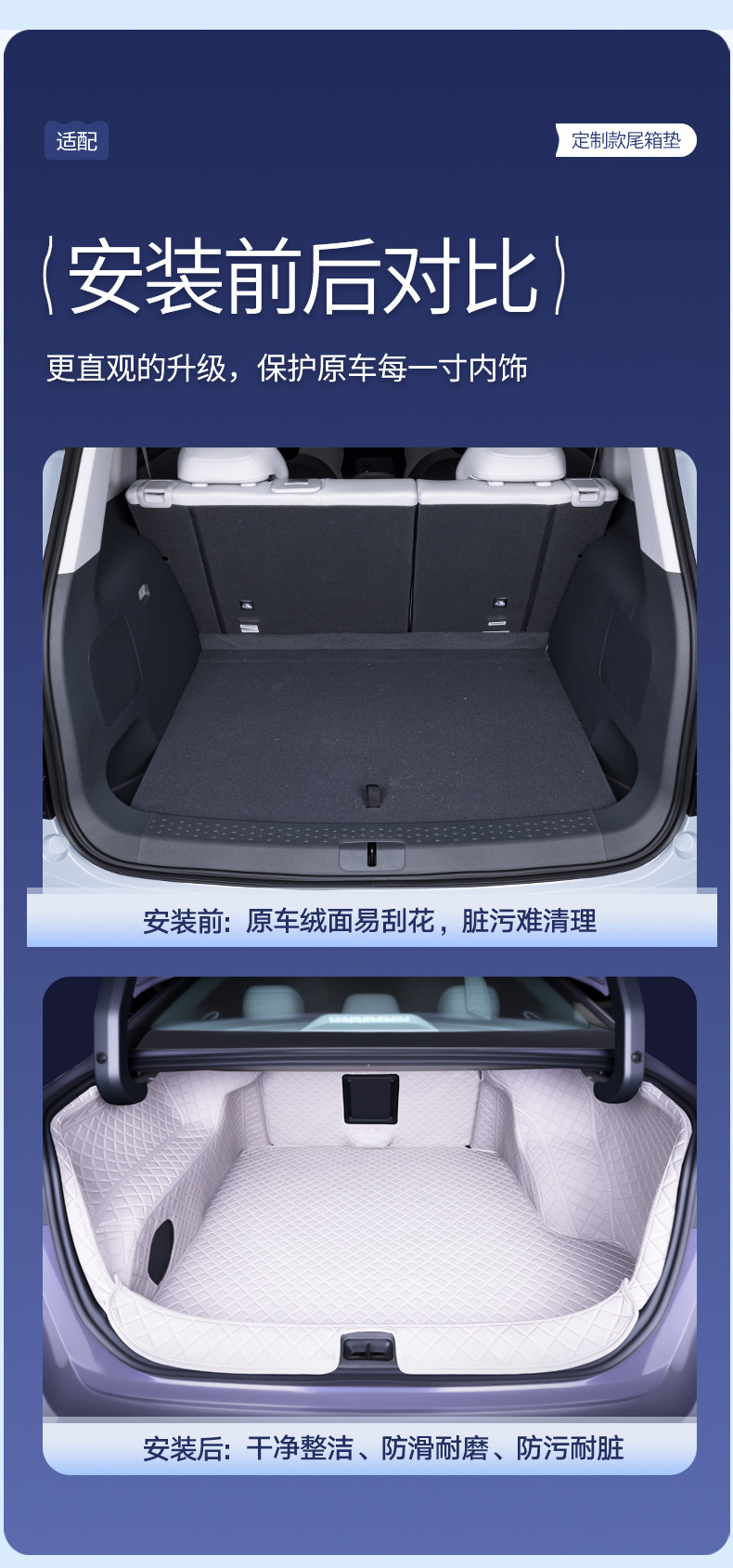 Suitable for 26 Models of Nissan Teana, Full-Coverage Trunk Mat, Special Modified Interior Car Trunk Mat for Nissan Teana