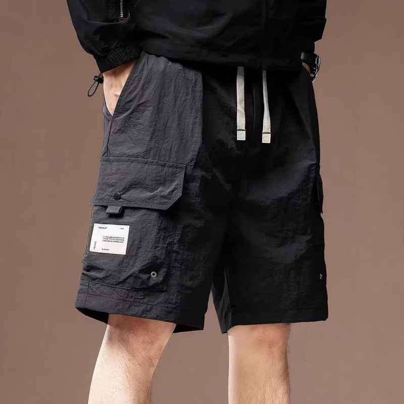 Trendy Japanese-Style Fashion New Versatile American-Style Trendy Fashion Five-Point Shorts Loose Breathable Work Shorts for Men Cross-Border Trendy Japanese-Style Fashion New Versatile American-Style Trendy Fashion Five-Point Shorts Loose Breathable Work Shorts for Men Cross-Border