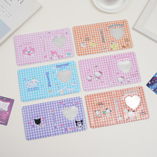 新款批发三丽鸥卡通格子系列3寸拍立得迷你相册单格插入式pp内页